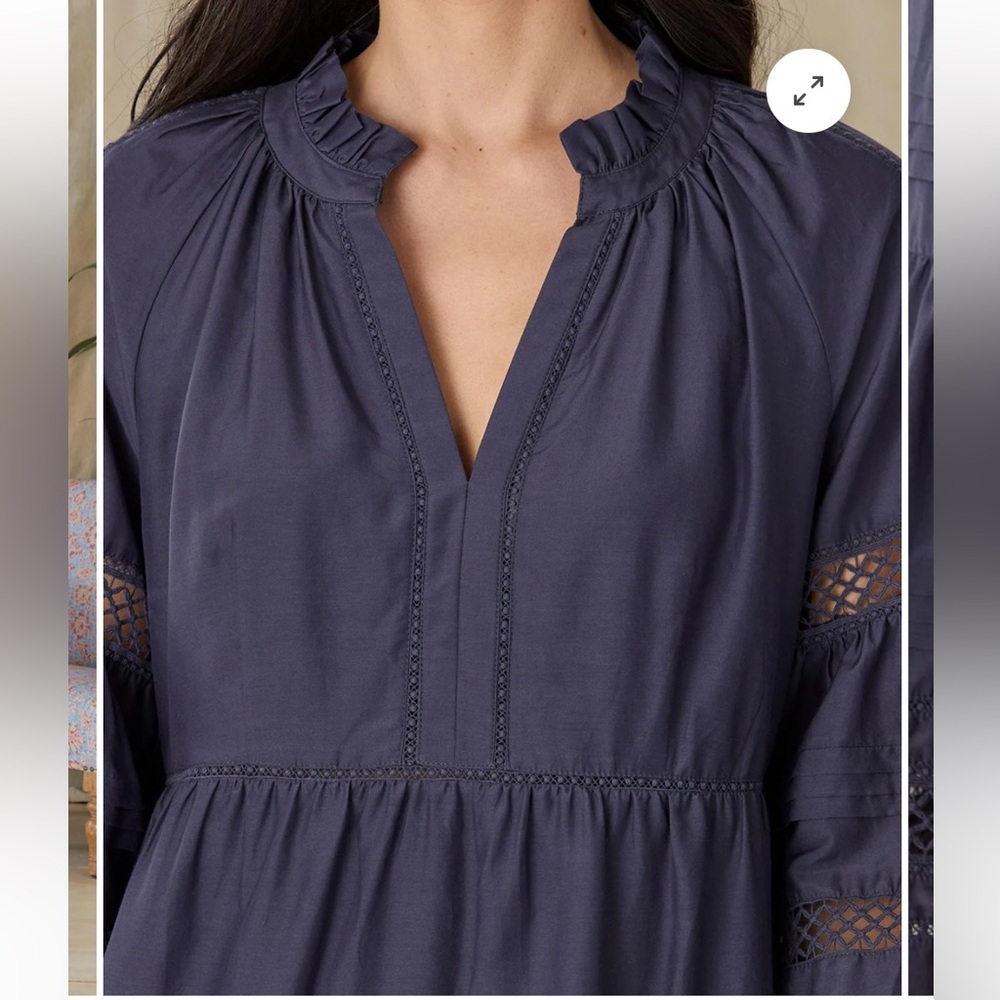Periwinkle Marie Oliver DANBY dress from
Sundance. NWOT size 1x - Picture 3 of 12